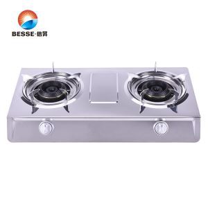La primera tabla de quemadores de acero inoxidable 2 grado superior estufa de Gas