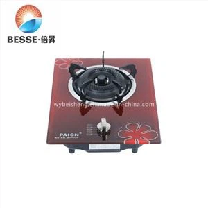 Estufa de vidrio templado de lujo para gas, utensilios de cocina al ras / ZG-130